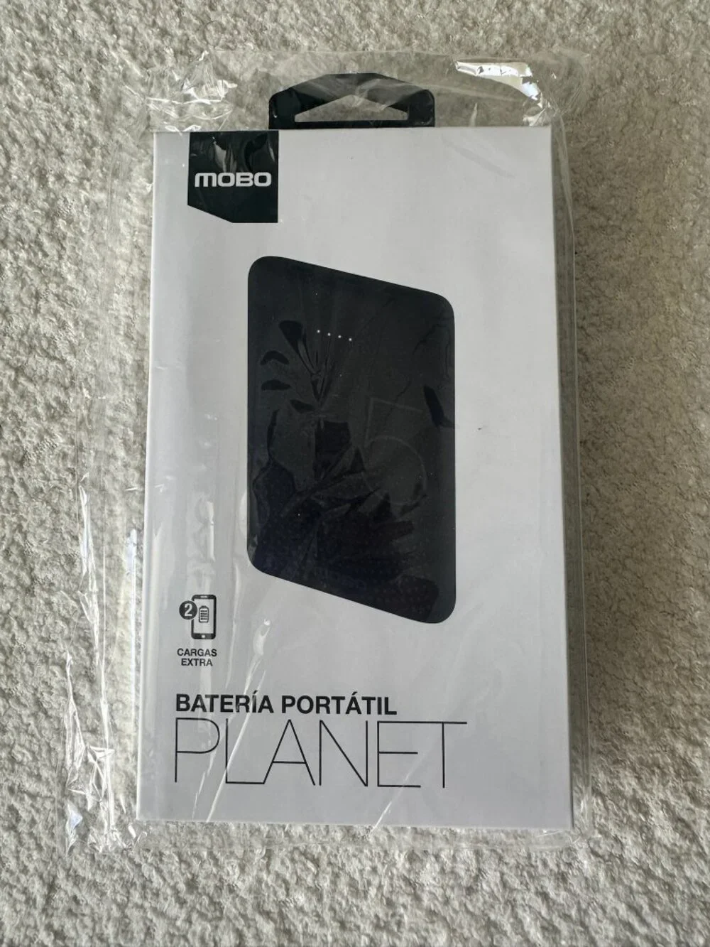 MOBO Planet Portable Power Bank Battery Charger – Black – New Sealed